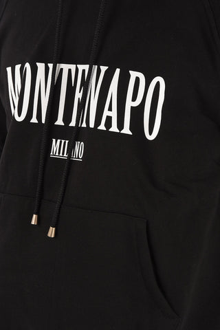 printed MONTENAPO hoodie sweatshirt