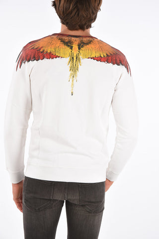 printed crew-neck sweatshirt