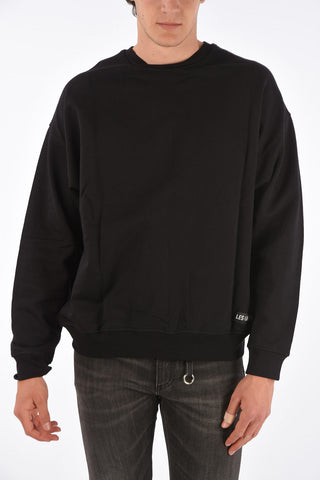 printed crew-neck sweatshirt