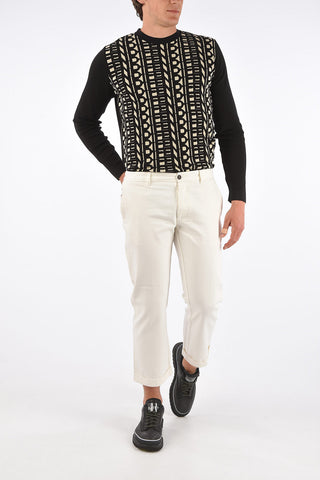 22cm cuffed hem jeans