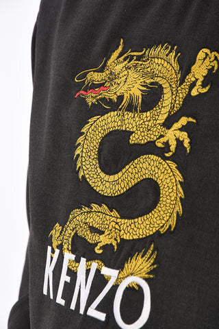 embroidered crew-neck sweatshirt
