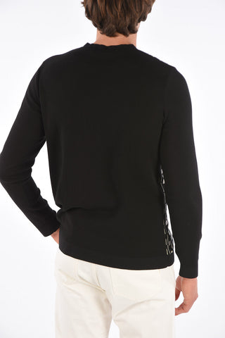 cotton crew-neck sweater