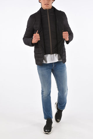 Chest piece jacket with Buttons