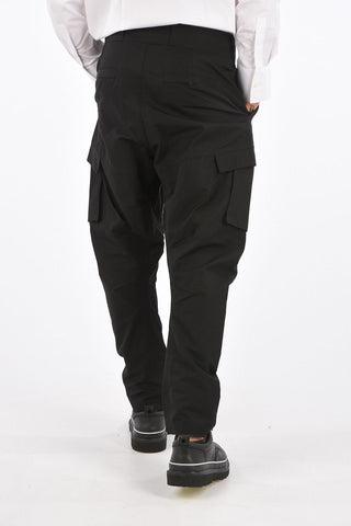 single pleat cargo pants
