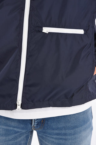 nylon full zip jacket