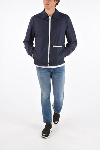 nylon full zip jacket