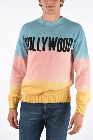 cotton crew-neck sweater