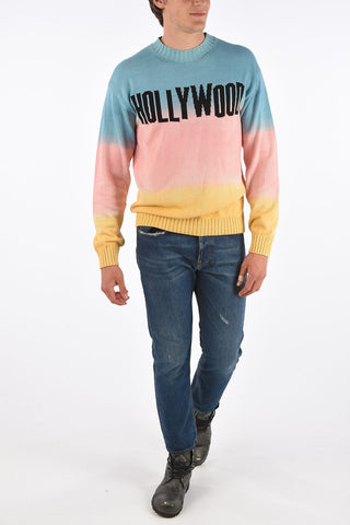 cotton crew-neck sweater
