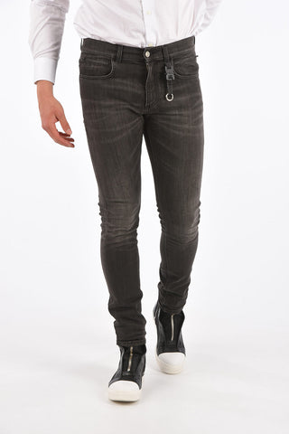 17cm stretch denim jeans