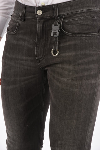 17cm stretch denim jeans