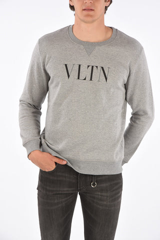 VLTN printed crew-neck sweatshirt