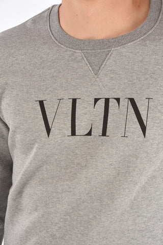 VLTN printed crew-neck sweatshirt
