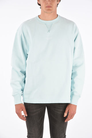 Cotton crew-neck sweatshirt