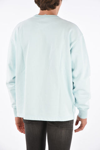 Cotton crew-neck sweatshirt