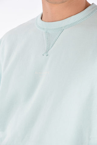 Cotton crew-neck sweatshirt