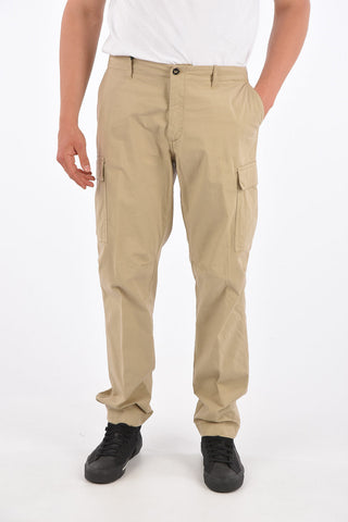 Mid-rise waist cargo pants