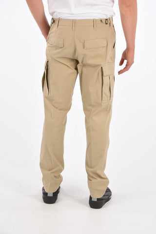 Mid-rise waist cargo pants