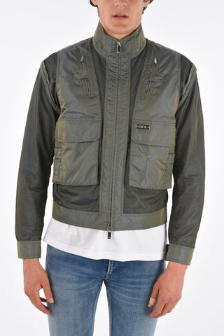 Reflective utility fatigue jacket