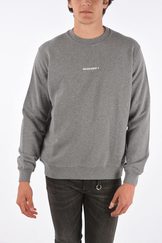 printed crew-neck sweatshirt