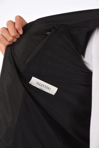 Nylon hooded outerwear