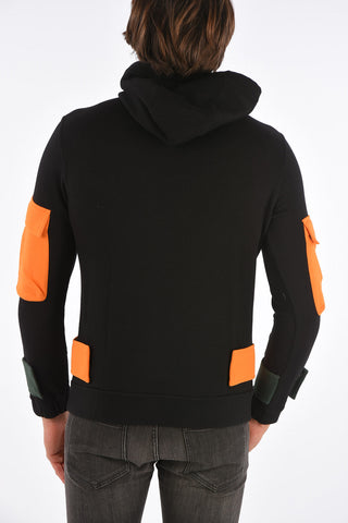 Multi-pocket LUDFORD hoodie sweatshirt
