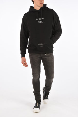 printed hoodie sweatshirt
