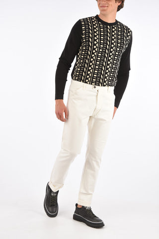 19cm Mid-rise waist jeans