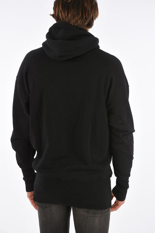 Embroidered hoodie sweatshirt