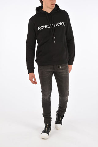 Embroidered hoodie sweatshirt