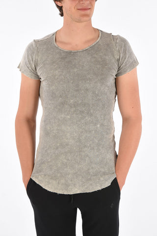 Ribbed Asymmetrical t-shirt