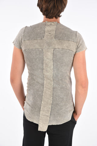 Ribbed Asymmetrical t-shirt