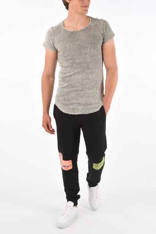 Ribbed Asymmetrical t-shirt