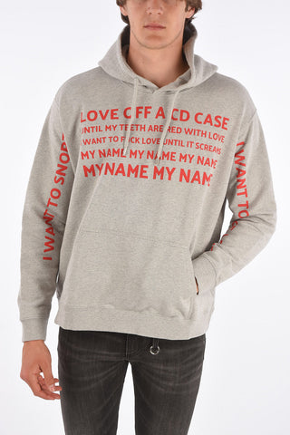 printed hoodie sweatshirt
