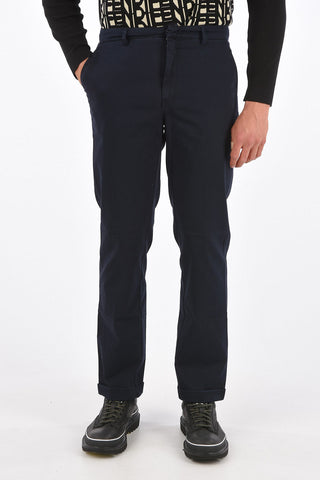 pantalone ad orlo con risvolto JOVI in cotone stretch