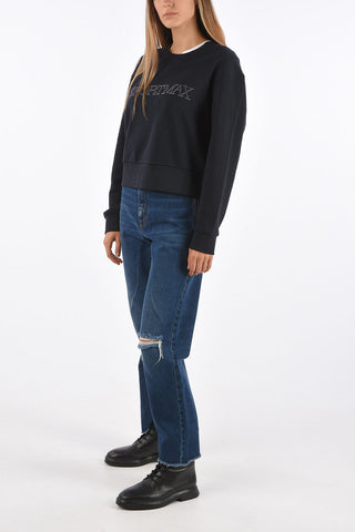 Logoed MIRETTA Crew-Neck Sweatshirt