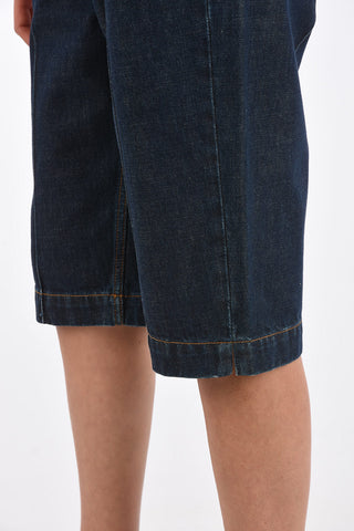Bermuda in Denim a 5 tasche 