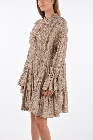 Draped RUSTLE Mini Dress