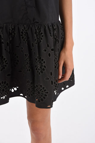 Plunging Neckline Dress