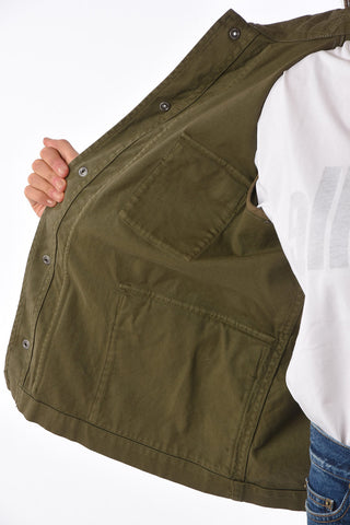 Cropped Trench with Removable Hood