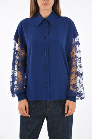Laced Sleeve Shirt