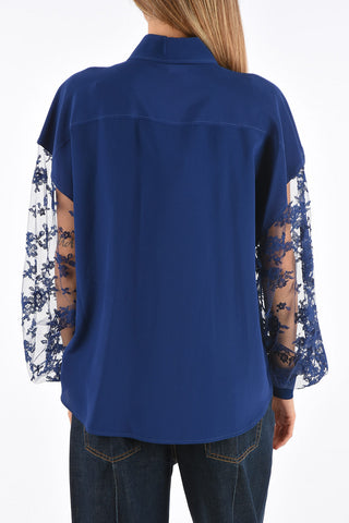Laced Sleeve Shirt