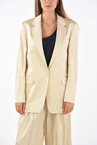 Blazer BLANCHE con Tasche con Aletta 
