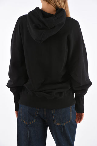 Embroidered hoodie sweatshirt