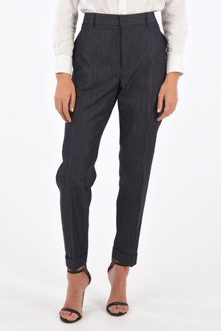 Lined Peaked Lapel Suit 
