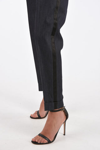 Lined Peaked Lapel Suit 