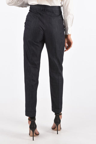 Lined Peaked Lapel Suit 