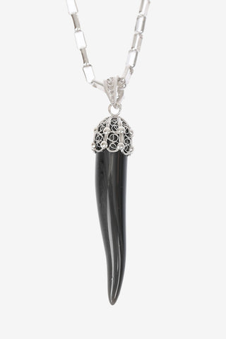 collana in argento con pendente