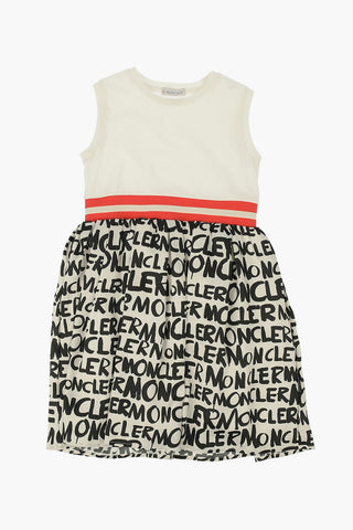 Sleeveless Printed Dress