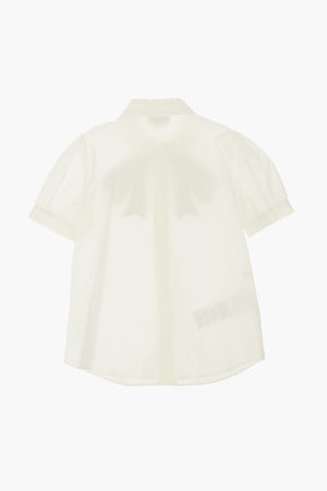 Bow Embroidered Shirt