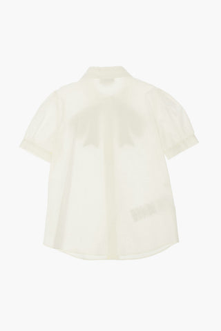 Bow Embroidered Shirt